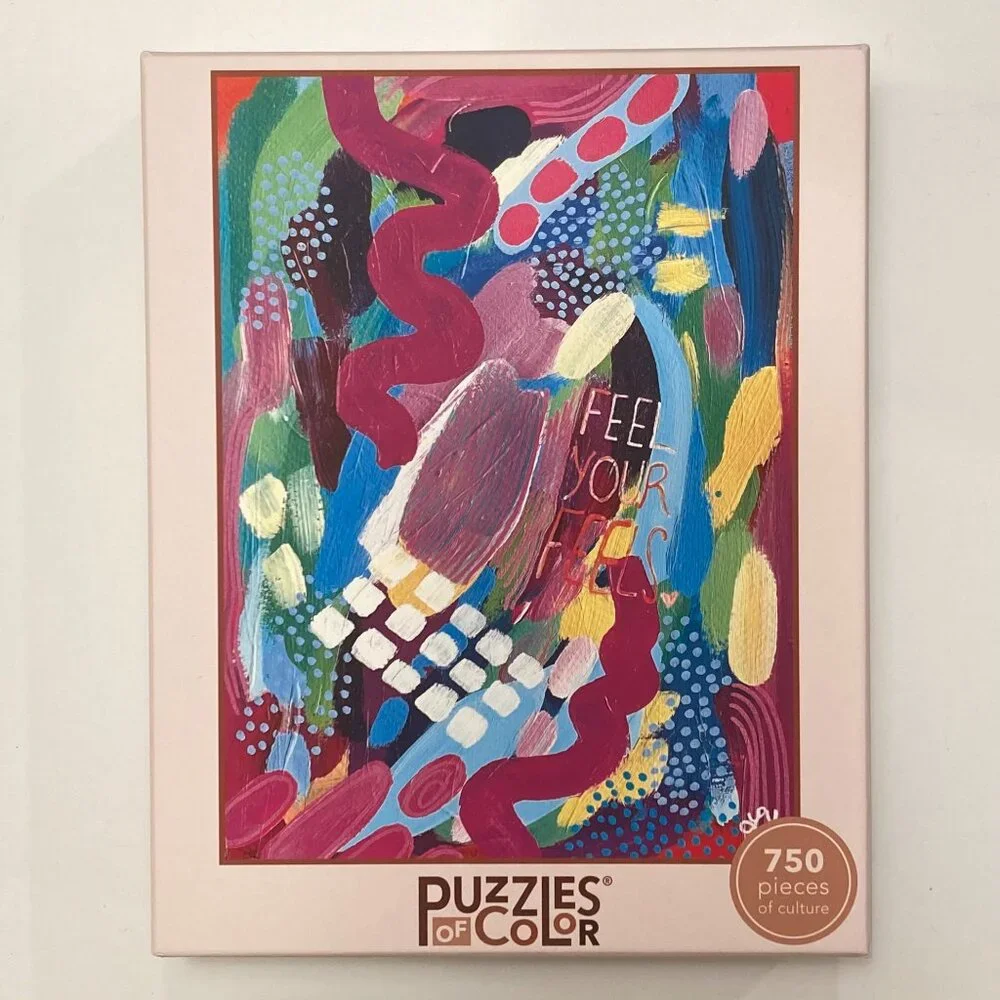 Puzzles of Color 'Feel Your Feels' - 750 Piece Puzzle NWOT - Picture 1 of 2